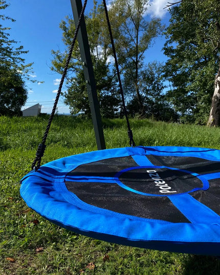 Cinkuota lauko sūpynės vaikams su lizdu ir sėdyne POTENZA