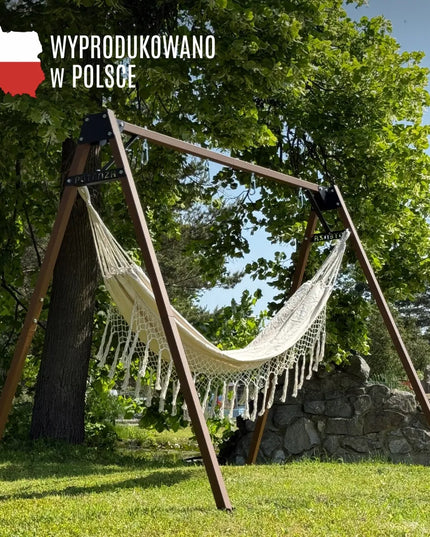 Cinkuota lauko sūpynės vaikams su lizdu ir sėdyne POTENZA