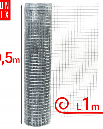 Cinkuota suvirinta tinklelio apsauga vabzdžių ir bičių nameliui 0,5x1m