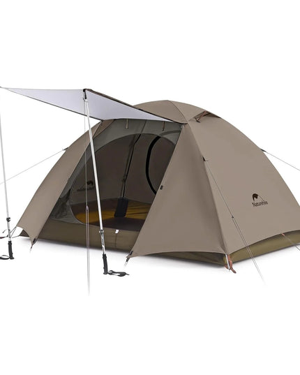Cloud River 2 lengva dvivietė stovyklavimo palapinė su UV apsauga ir ventiliacija - Ruda