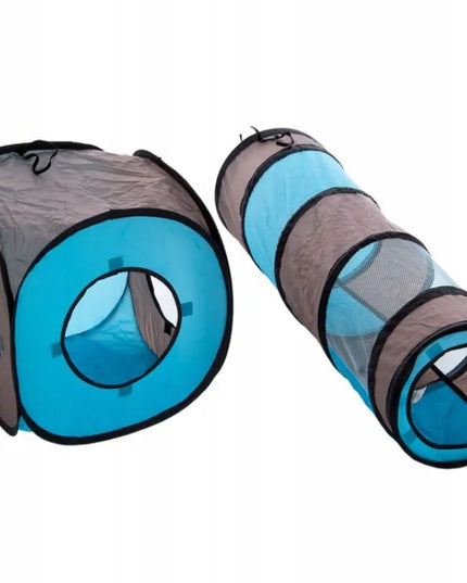 Connect 2w1 Zooplus žaidimų tunelis ir namelis katei bei triušiui, sulankstomas