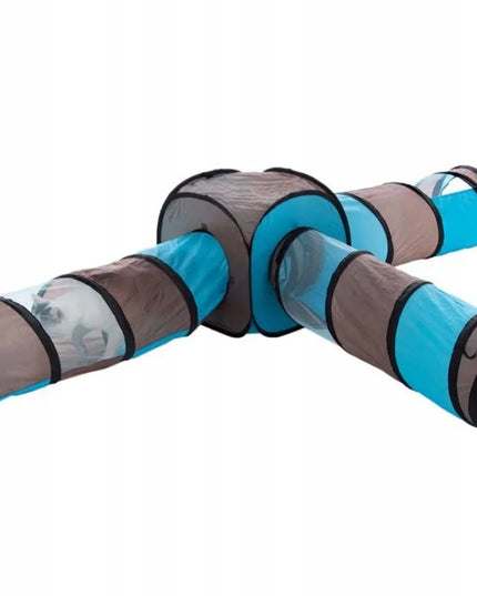 Connect 2w1 Zooplus žaidimų tunelis ir namelis katei bei triušiui, sulankstomas