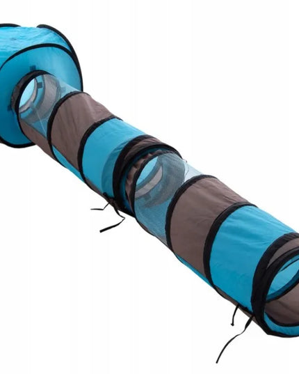 Connect 2w1 Zooplus žaidimų tunelis ir namelis katei bei triušiui, sulankstomas