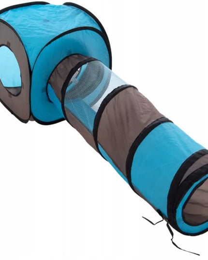 Connect 2w1 Zooplus žaidimų tunelis ir namelis katei bei triušiui, sulankstomas