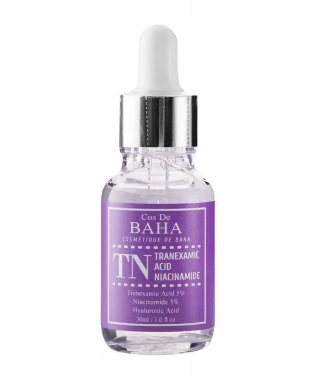 Cos De BAHA TN traneksamo rūgšties ir niacinamido serumas, pigmentinių dėmių mažinimui, 60 ml