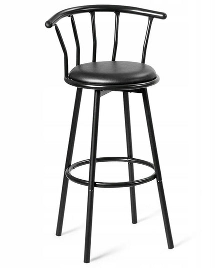 Costway pasukamos baro kėdės su atlošu, 2 vnt., 102 cm