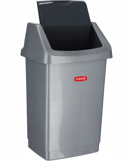 CURVER - šiukšliadėžė CLICK-IT - pilka - 15 l