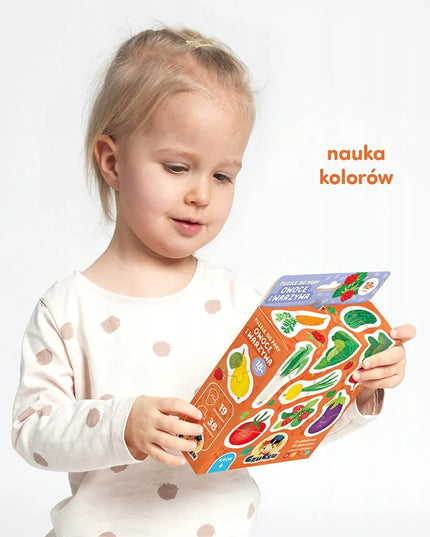 CzuCzu porų dėlionė VAISIAI IR DARŽOVĖS +18 mėn.