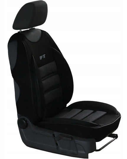 Profiliuotas automobilio sėdynės uždangalas Pok-Ter PRO ERGONOMIC PT-202, juodas