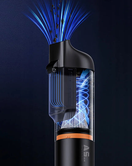 Baseus A5 Air automobilinis dulkių siurblys, 12 000 Pa, 90 W, juodas