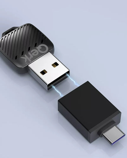 Belaidis „CarPlay“ adapteris 5 GHz Plug&Play iOS/Android Auto „Wi-Fi 6“ USB