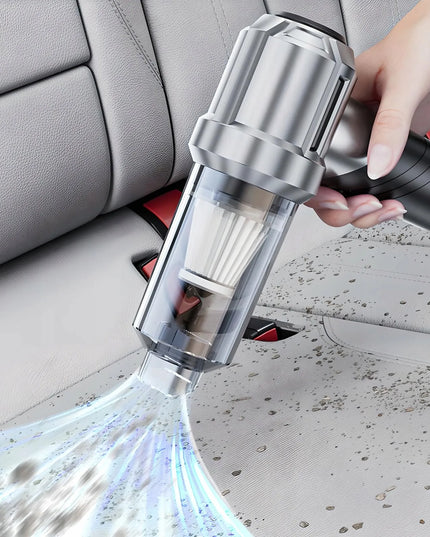 HDeye 4 viename belaidis automobilinis dulkių siurblys, 15 000 Pa, rankinis, kompaktiškas ir galingas
