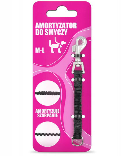 Pavadėlio amortizatorius dresūrai ir bėgimui M dydžio šunims, 26 cm