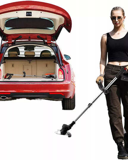 Akumuliatorinė elektrinė žoliapjovė 24V su 2 baterijomis