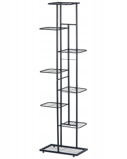 8 pakopų metalinis gėlių stovas vazonams, augalams, gėlytėms