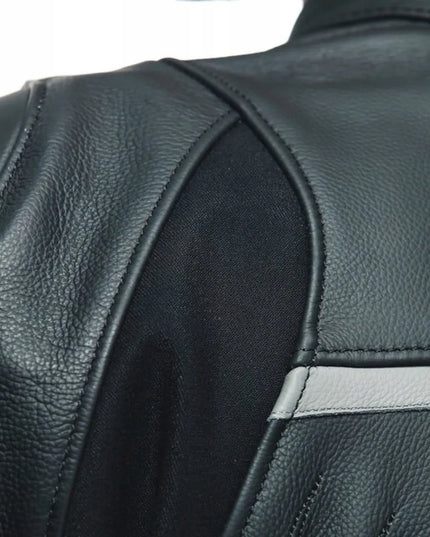 Dainese RACING 4 BLK/RED odinė motociklininko striukė
