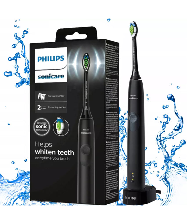 Dantų šepetėlis PHILIPS Sonicare ProtectiveClean 4100 juodas