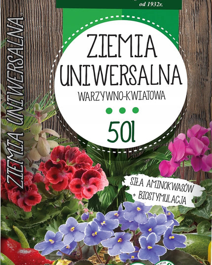 Daržovių ir gėlių žemė su biostimuliacija 50l
