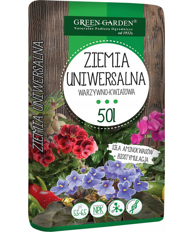 Daržovių ir gėlių žemė su biostimuliacija 50l