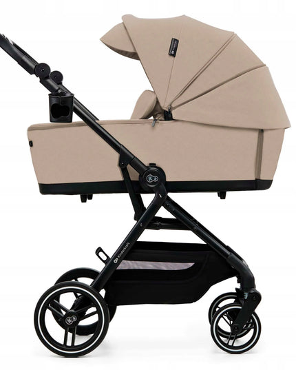 Daugiafunkcinis vežimėlis 3w1 Kinderkraft YOXI, smėlio spalvos