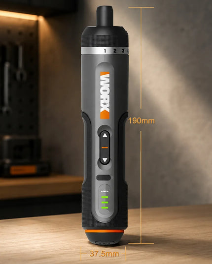 Daugiafunkcis 4V akumuliatorinis suktuvas WORX WX242 su magnetiniu laikikliu