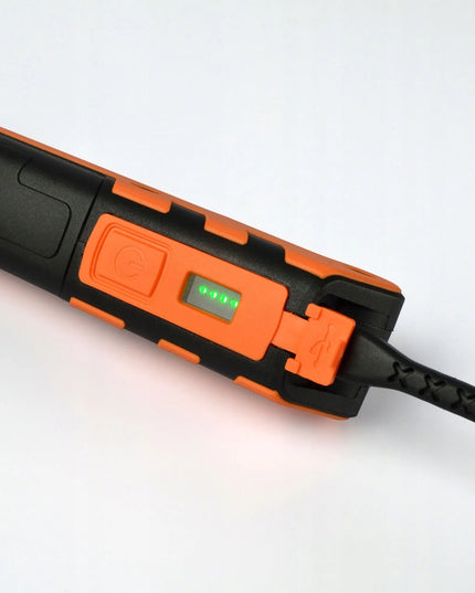 Daugiafunkcis kompaktiškas taktinis LED dirbtuvių žibintuvėlis Videx 400lm 10W