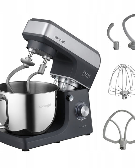 Daugiafunkcis planetinis virtuvinis kombainas Concept Dough Expert 1900 W