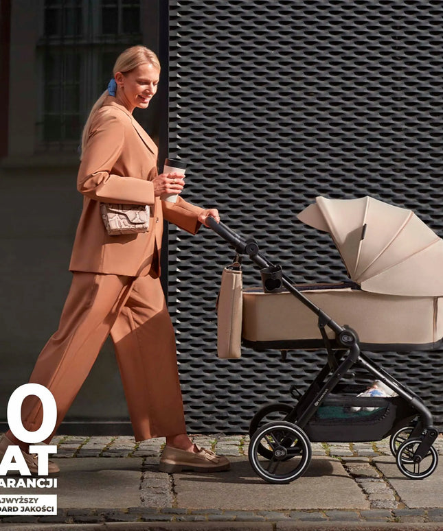 Daugiafunkcis vaikiškas vežimėlis 2 viename Kinderkraft YOXI, iki 22 kg, smėlio spalvos