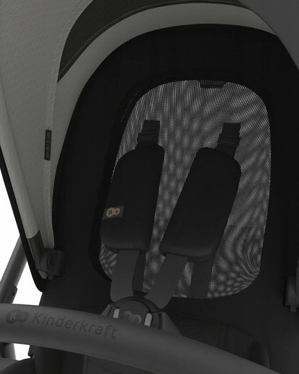 Daugiafunkcis vaikiškas vežimėlis 3-in-1 Kinderkraft PRIME 3 su lopšiu, sportine dalimi ir automobiline kėdute