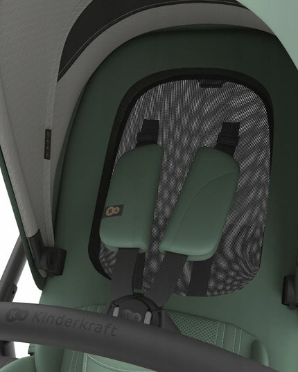 Daugiafunkcis vežimėlis 3-in-1 KINDERKRAFT PRIME 3 su lopšiu, sportine dalimi ir automobiline kėdute