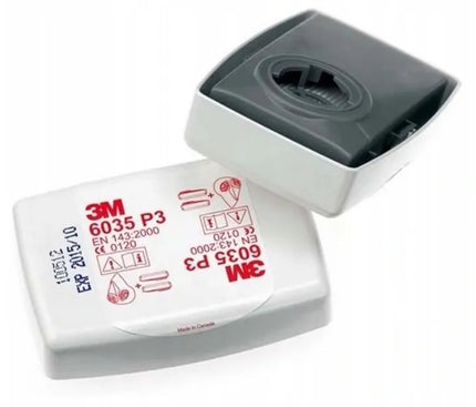 Daugkartinė dažymo kaukė su filtrais, puskaukė 3M 7502