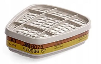 Dažymo darbų rinkinys 3M 6200 kaukė su 6075 formaldehido filtrais, originalas