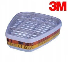 Dažymo darbų rinkinys 3M 6200 kaukė su 6075 formaldehido filtrais, originalas