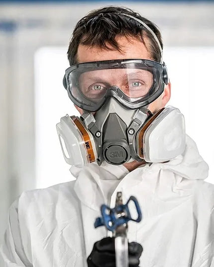 Dažymo ir apsauginė kaukė 3M 6200, paruoštas naudojimui rinkinys, originali 3M