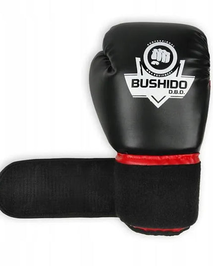 DBX BUSHIDO ARB-407 6 oz bokso pirštinės, juodos/raudonos