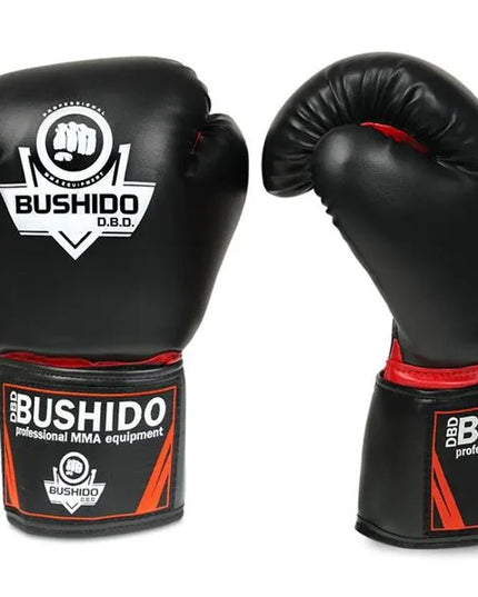 DBX BUSHIDO ARB-407 6 oz bokso pirštinės, juodos/raudonos