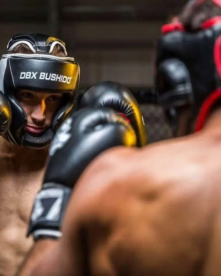 DBX Bushido bokso šalmas L dydžio - Phantom White
