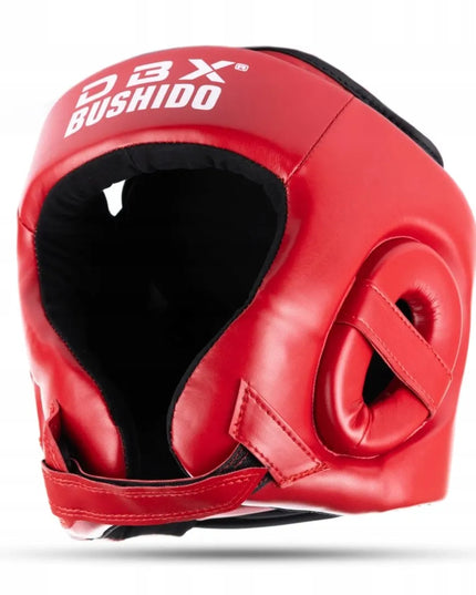 DBX Bushido turnyrinis bokso šalmas ARH-2190-RED – raudonas