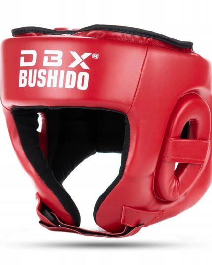 DBX Bushido turnyrinis bokso šalmas ARH-2190-RED – raudonas