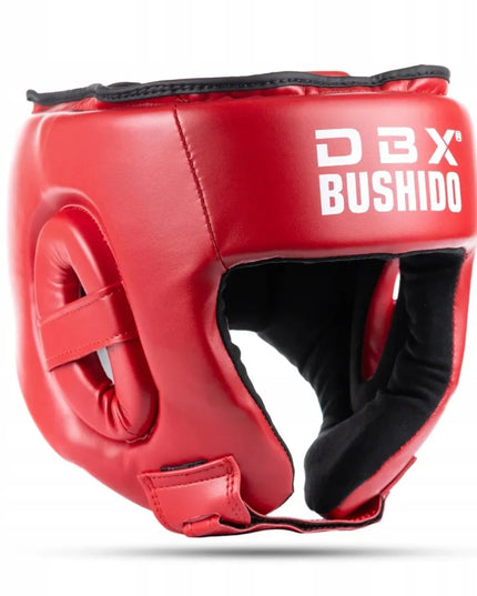 DBX Bushido turnyrinis bokso šalmas ARH-2190-RED – raudonas