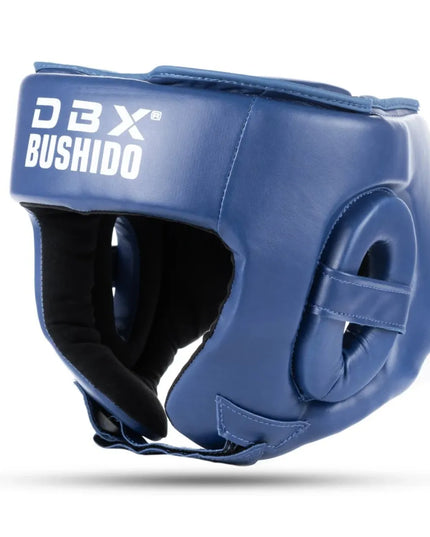 DBX Bushido turnyrinis bokso šalmas - mėlynas, dydis S