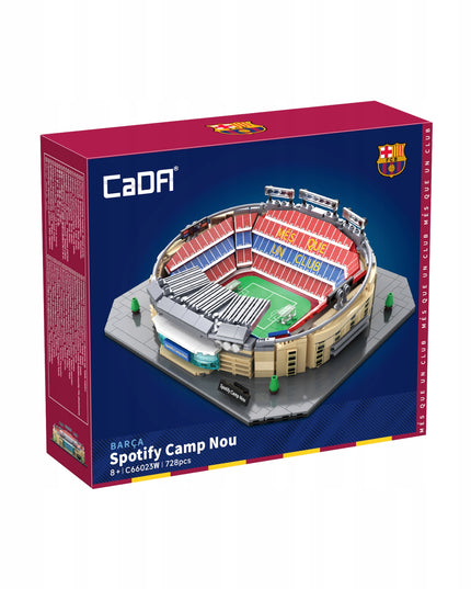 CaDA Statybinis konstruktorius FC Barcelona Camp Nou Spotify Stadionas 728 Detalės BARCA LA LIGA