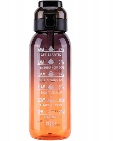 Kvapų buteliukas vandeniui, 1000 ml, su 7 aromato žiedais, įvairūs kvapai