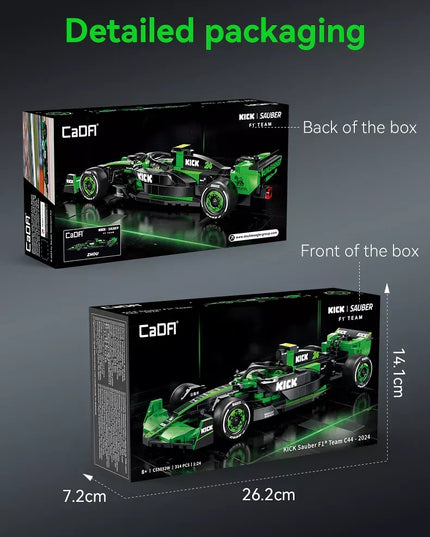 Konstruktorius CaDA Formula 1 bolidas KICK SAUBER F1 TEAM C44 314 el. C55032W