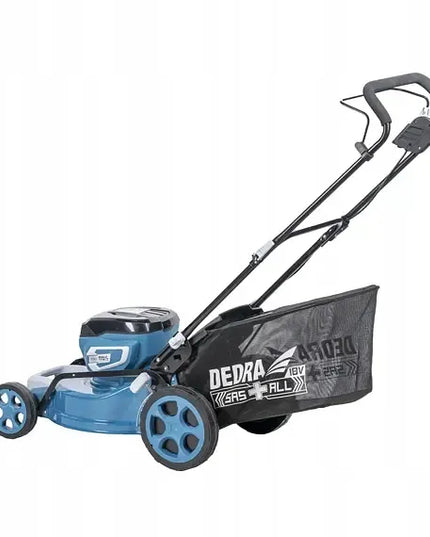 Dedra SAS+ALL 2x18V akumuliatorinė bešepetėlinė vejapjovė 46cm DED6997X