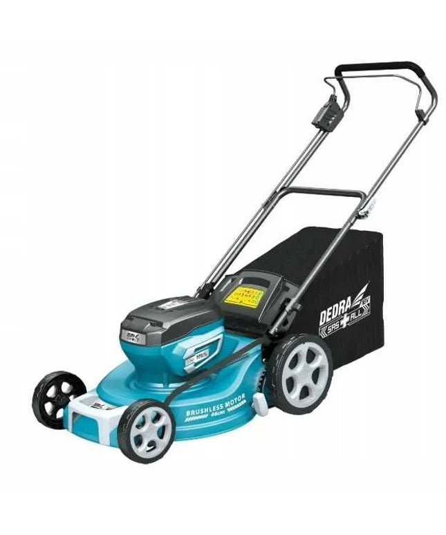 Dedra SAS+ALL 2x18V akumuliatorinė bešepetėlinė vejapjovė 46cm DED6997X