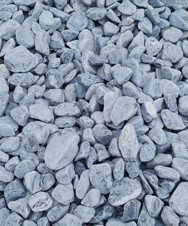 Dekoraciniai sodo ir vazonų akmenukai SILVER pilki 2-4cm 10kg