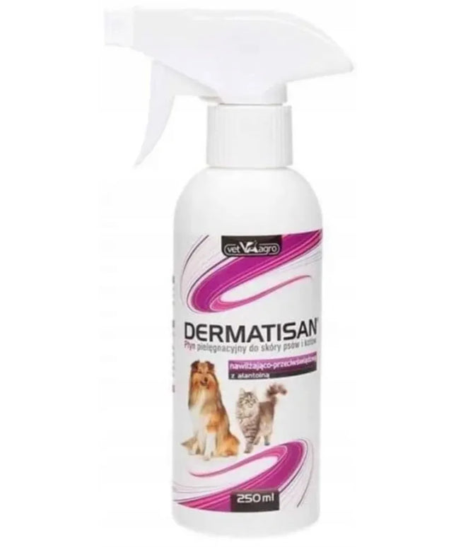 Dermatisan drėkinamasis purškalas nuo niežulio šunims ir katėms 250 ml