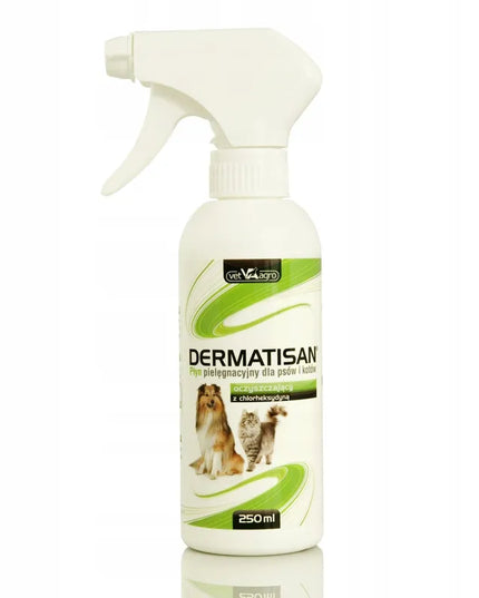 Dermatisan skystis su chlorheksidinu šunims ir katėms 250 ml