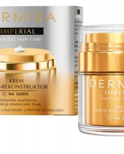 Dermika Imperial stangrinantis dieninis veido kremas, 50 ml